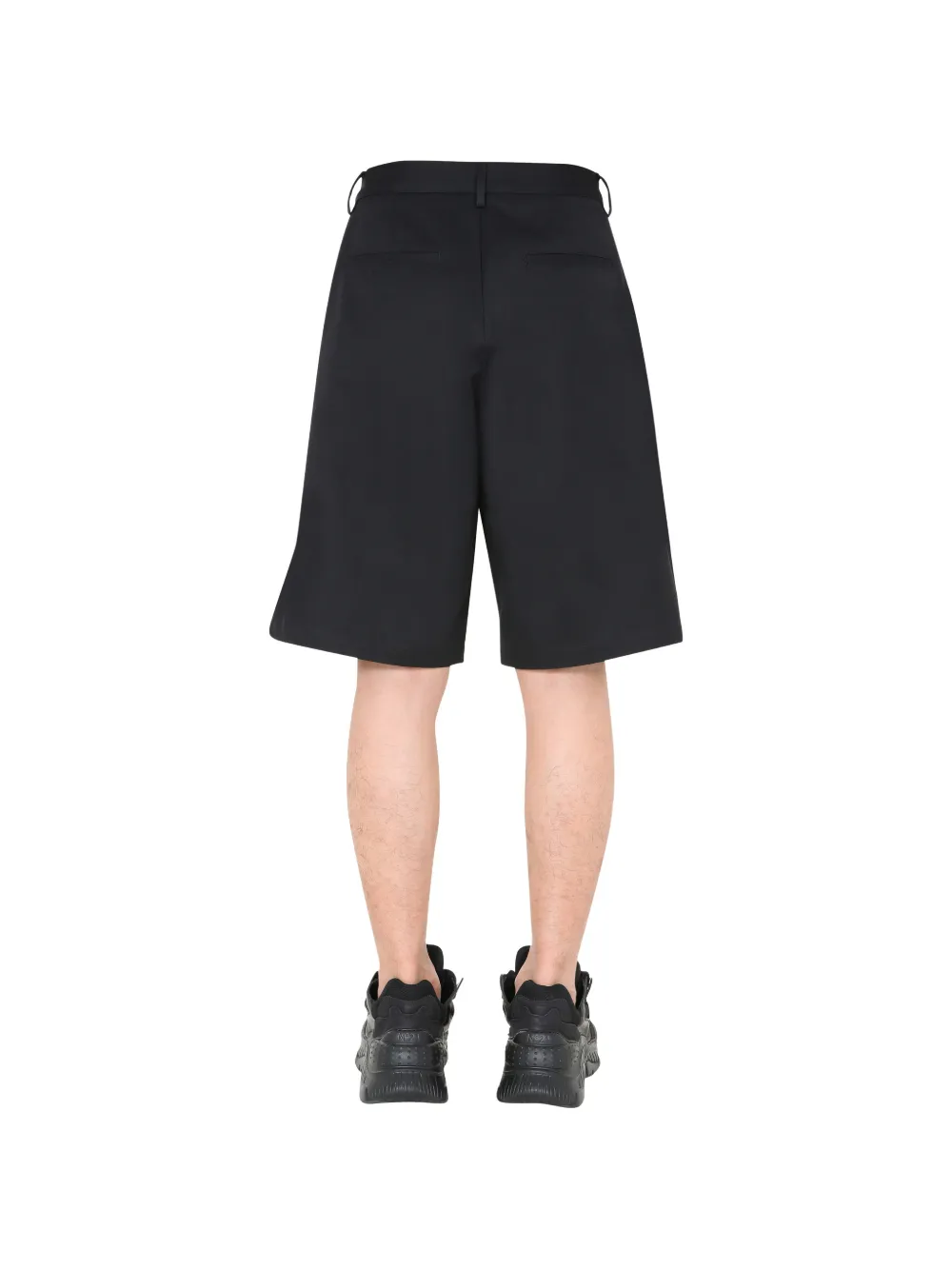COUNTY OF MILAN logo-detail shorts - Zwart