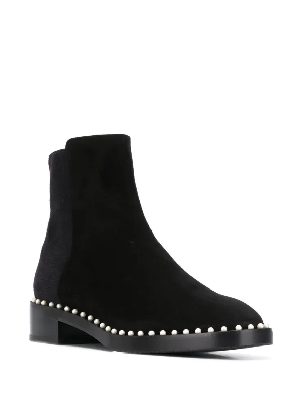 stud trim chelsea boots