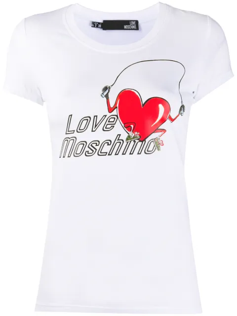logo graphic print T-shirt