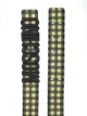 Moschino logo-buckle check belt