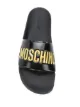 Moschino logo print slides
