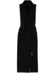 Image 1 of Fendi pussy-bow sleeveless midi dress