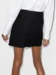 WARDROBE.NYC belted wrap mini skirt