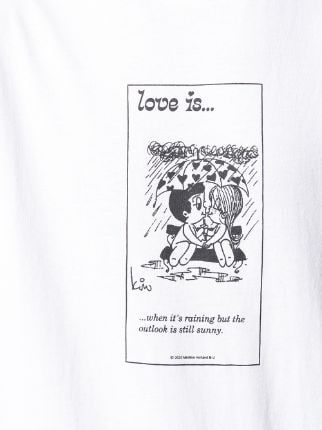 Love Is graphic print T-shirt展示图