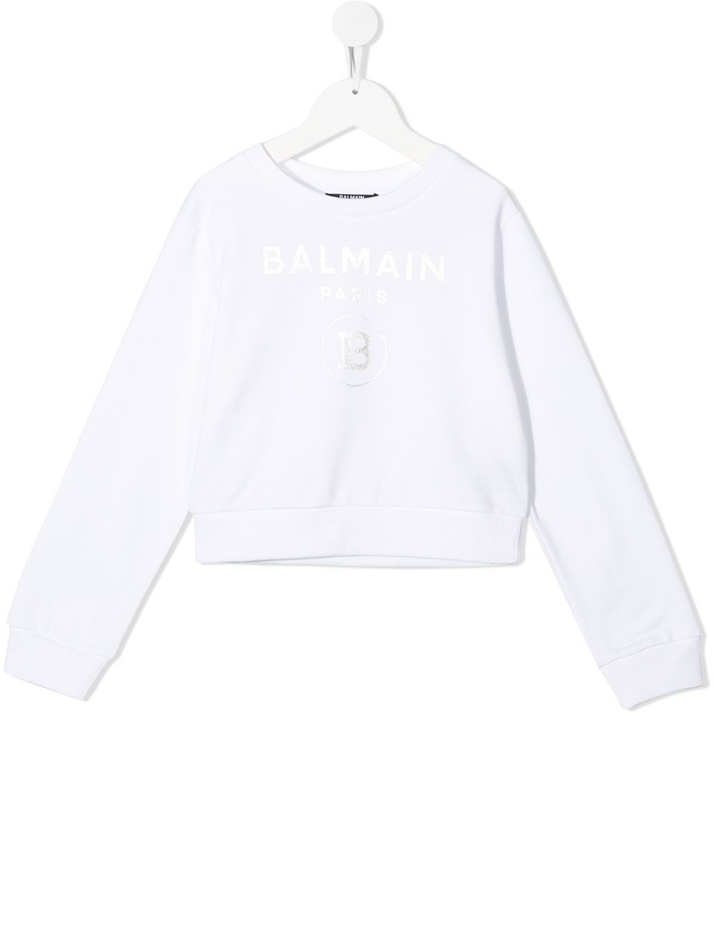 фото Balmain kids толстовка с логотипом