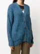Coach chunky open-knit cardigan