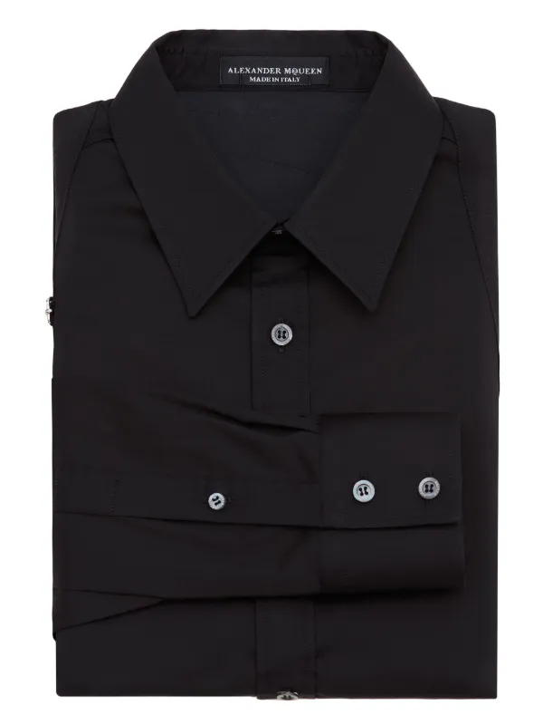 Alexander McQueen Buckle Detail Shirt - Farfetch