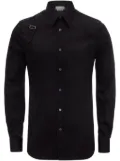 Alexander McQueen buckle detail shirt - Black