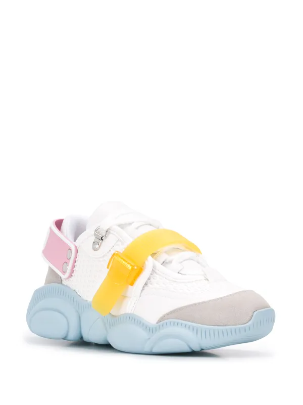 moschino roller skates teddy shoes sneakers