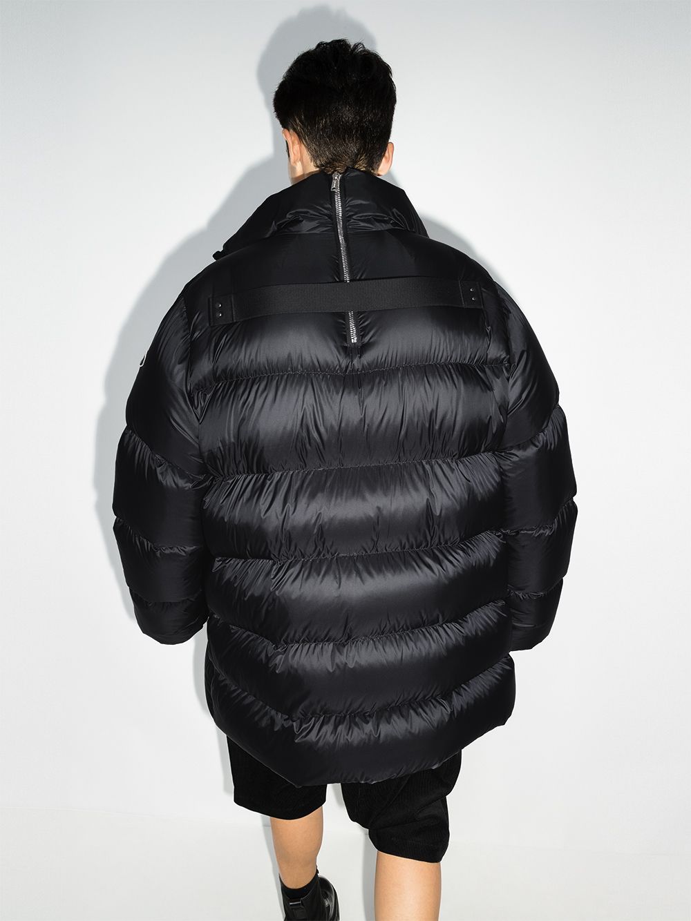 фото Moncler + rick owens пуховик cyclopic