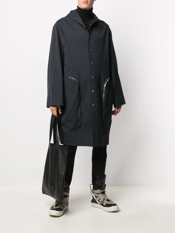 rick owens raincoat