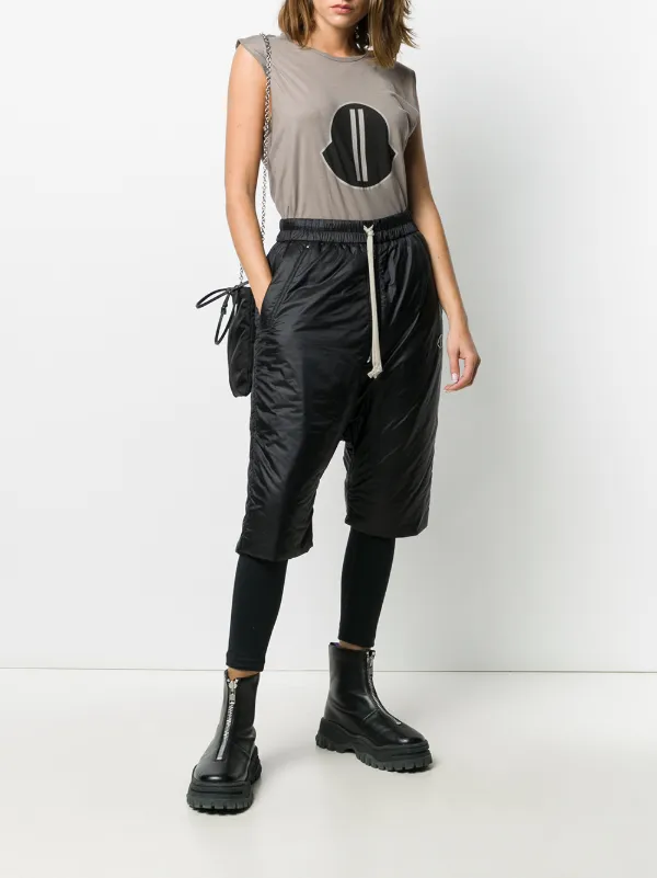 Moncler + Rick Owens logo-print Tank 
