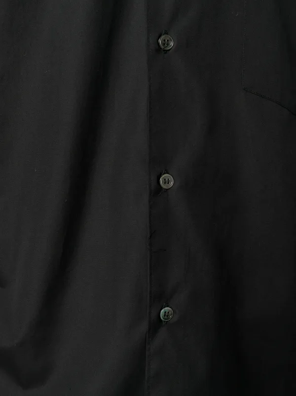 comme des garcons homme plus asymmetric shirt