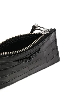 crocodile embossed purse展示图