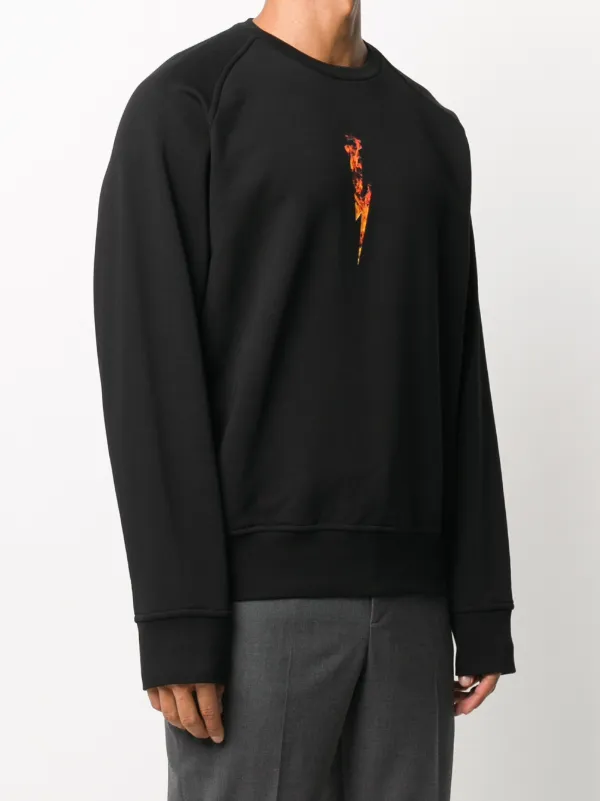 Neil barrett neoprene sweatshirt best sale