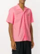 Gitman Vintage camp collar striped shirt