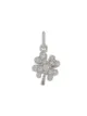 Image 1 of Dodo 18kt white gold Four-leaf Clover diamond charm