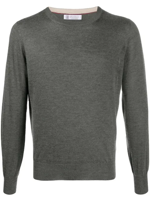 Brunello Cucinelli round neck jumper