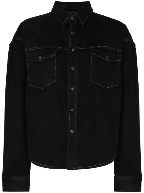 WARDROBE.NYC oversized denim button jacket