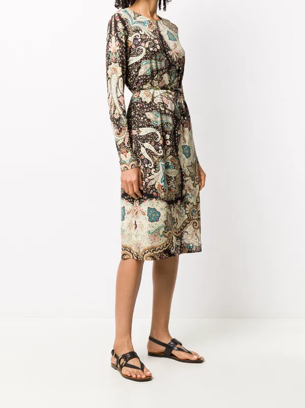 long sleeve floaty dress
