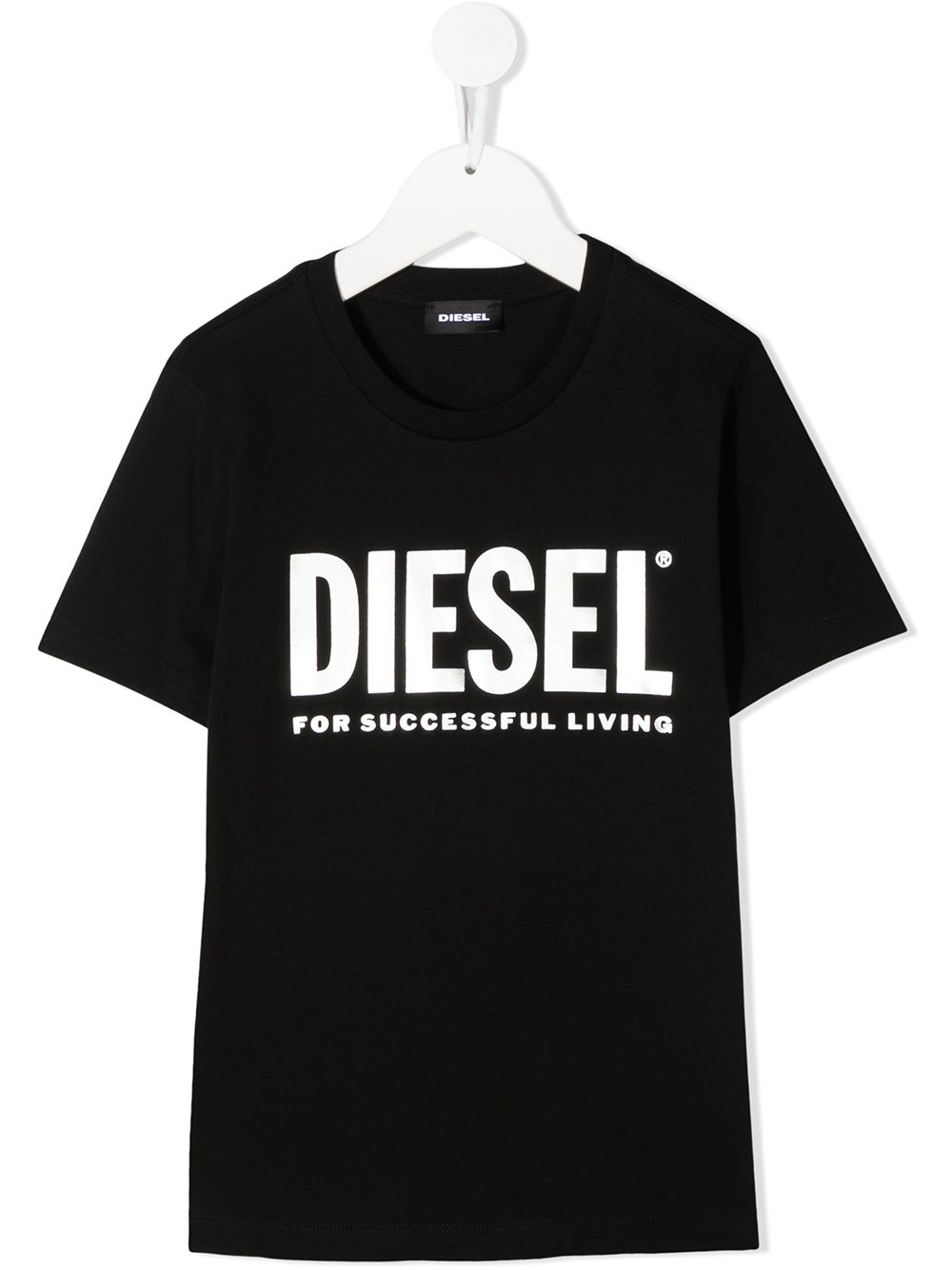 фото Diesel kids crew neck logo t-shirt