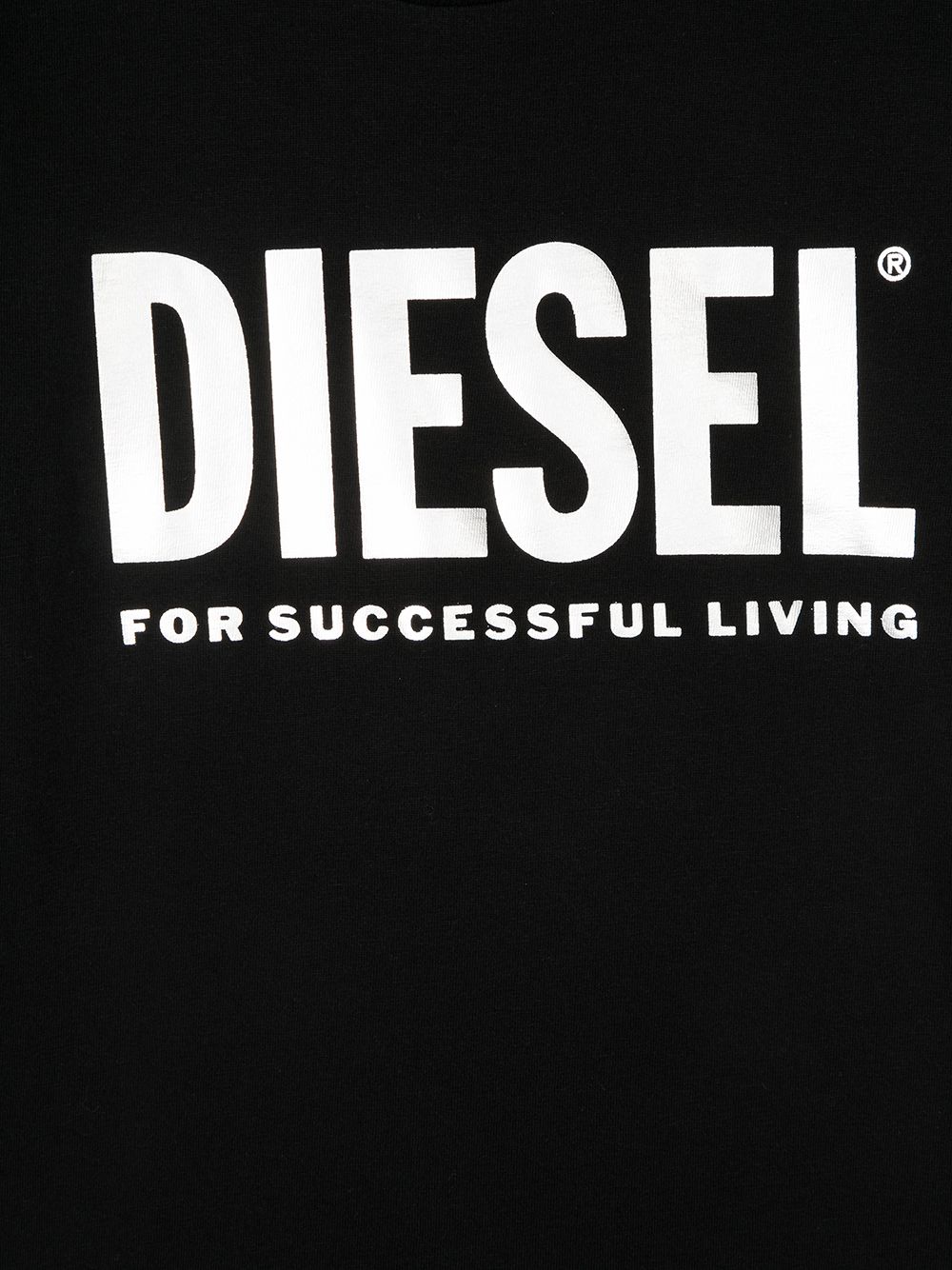 фото Diesel kids crew neck logo t-shirt