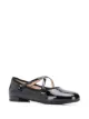 Image 2 of Miu Miu cross-strap ballerina shoes