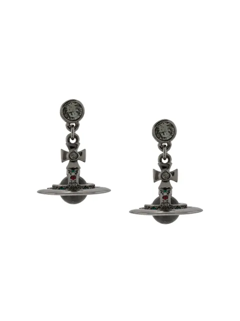 Vivienne Westwood small Orb pendant earrings