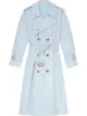 Image 1 of WARDROBE.NYC belted trench coat