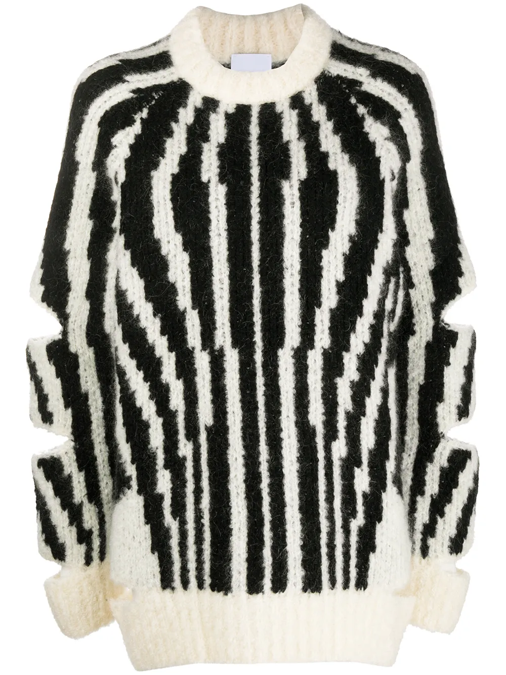 burberry white jumper
