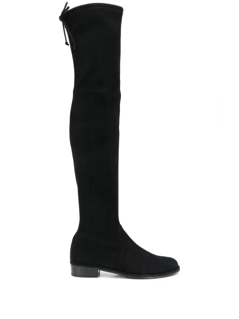 stuart weitzman flat knee high boots