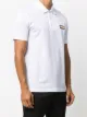 Versace logo-plaque polo shirt