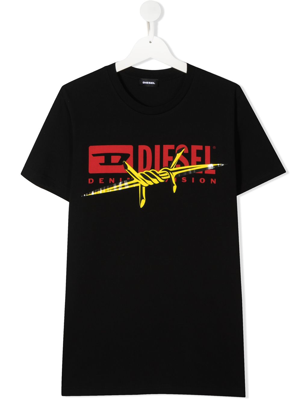 фото Diesel kids футболка с логотипом