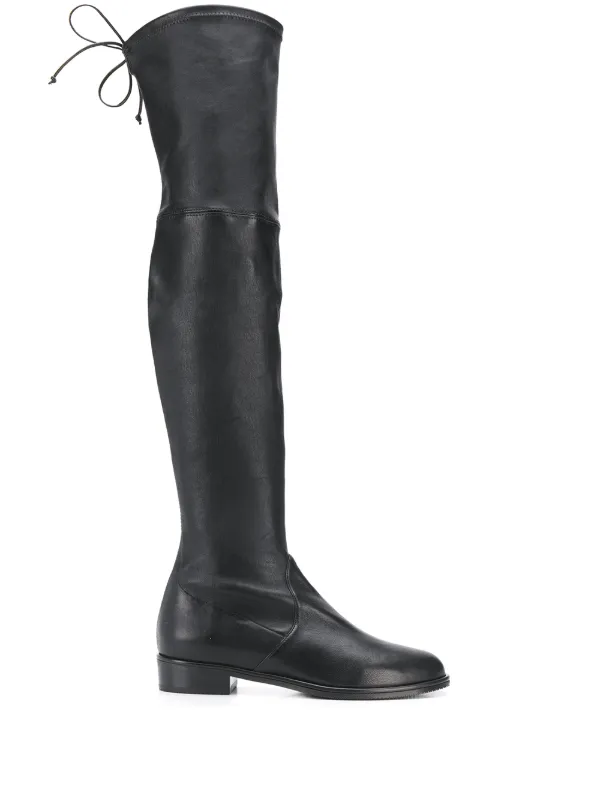 stuart weitzman lace up booties