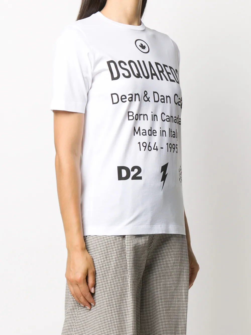 фото Dsquared2 футболка с логотипом