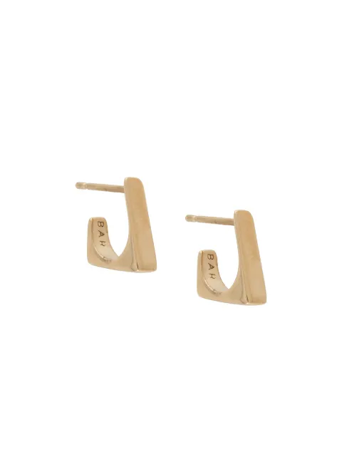 BAR JEWELLERY Dive hoop earrings 