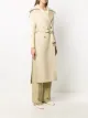Nanushka belted sleeveless trench coat