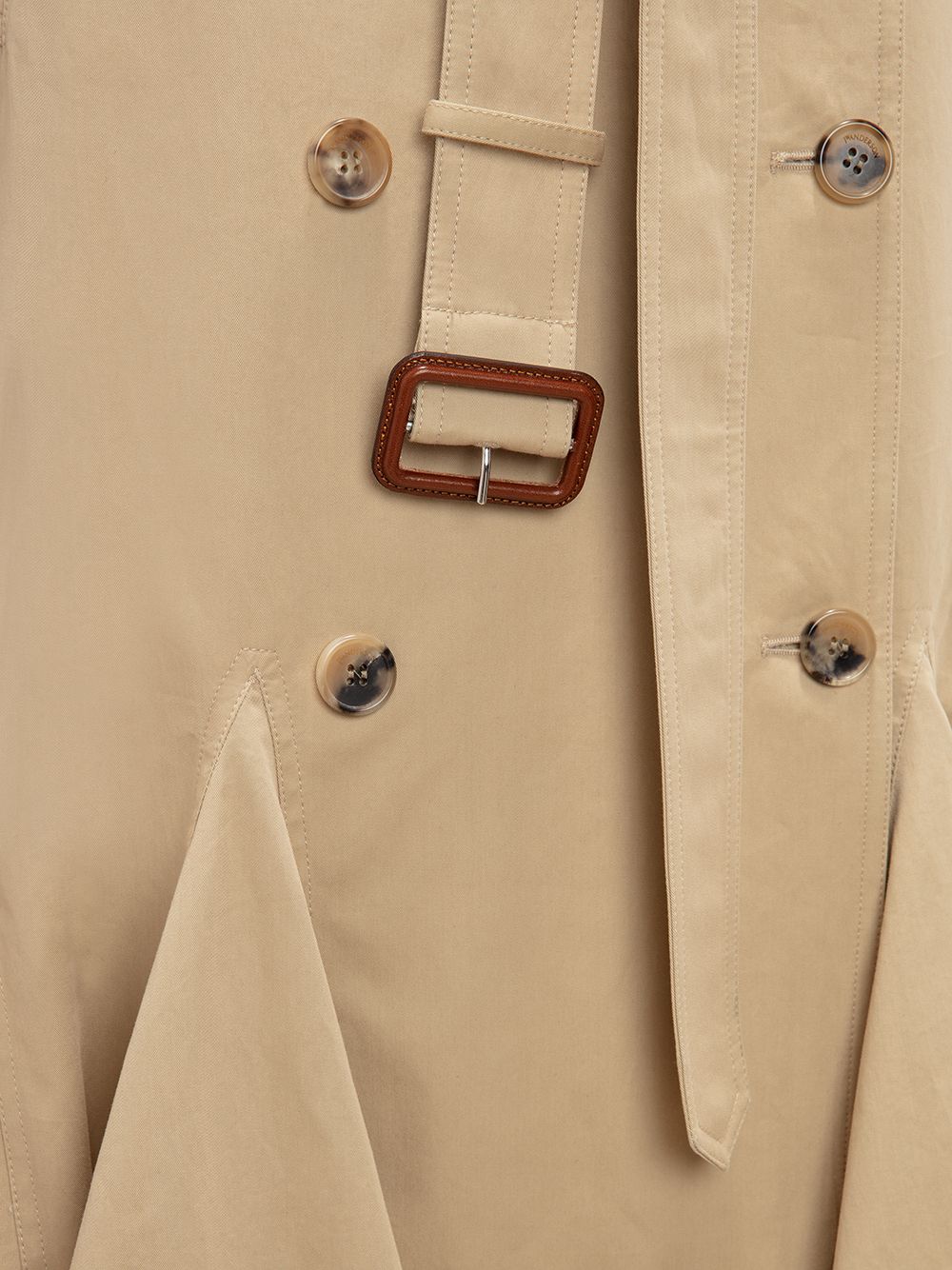 Shop JW Anderson cape detail trench coat with Express Delivery - FARFETCH