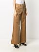 Société Anonyme high-waisted corduroy flares