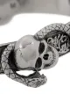 Alexander McQueen Skull and Snake cuff bracelet