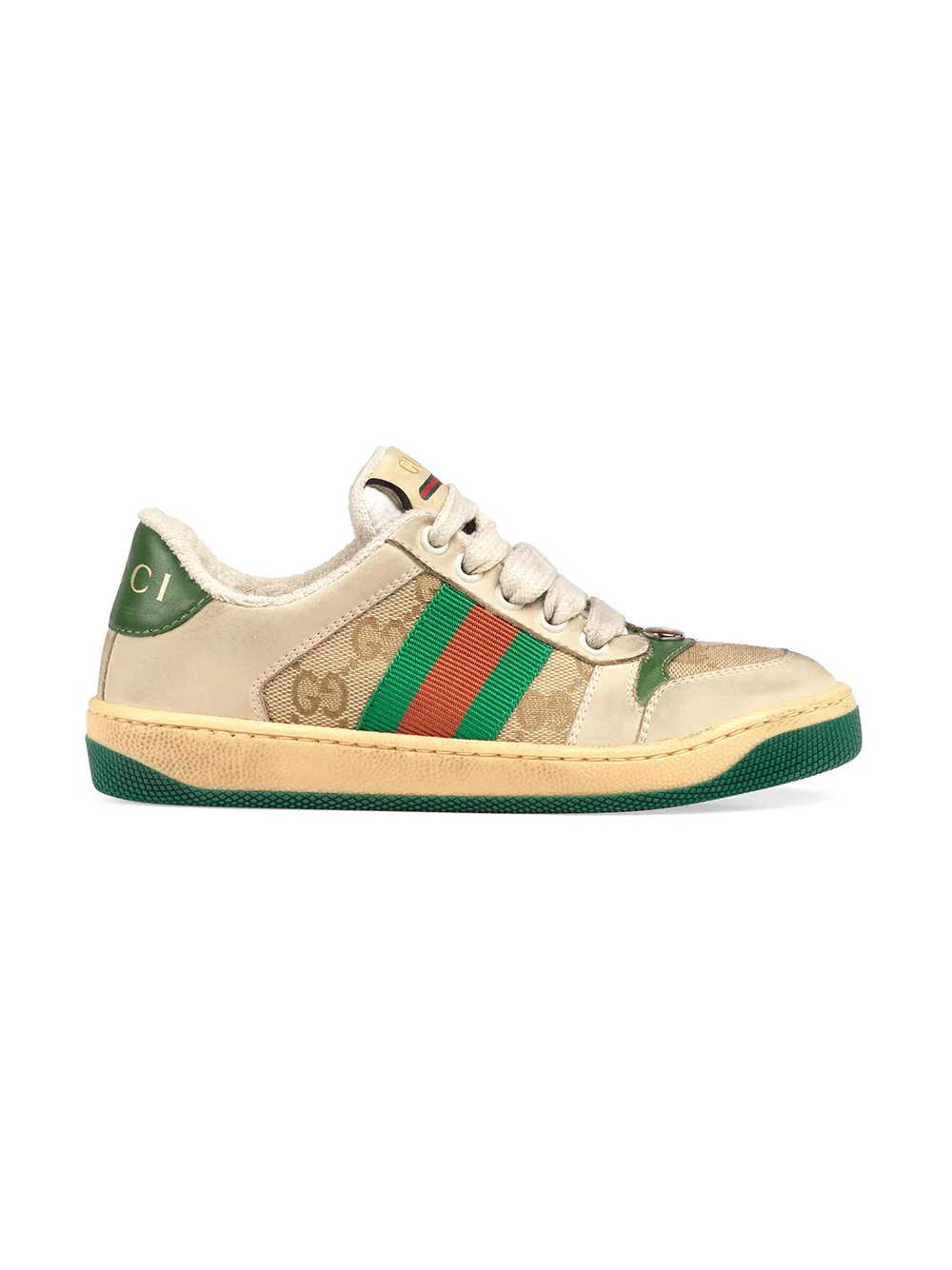 Gucci Kids グッチ・キッズ ウェブ GGスプリーム スニーカー - FARFETCH