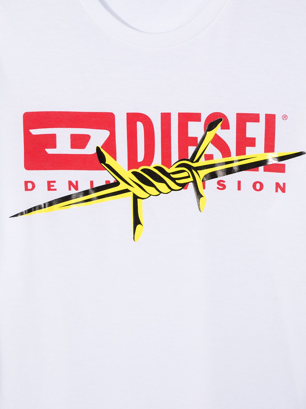 фото Diesel kids футболка с принтом