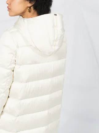 quilted hooded coat展示图