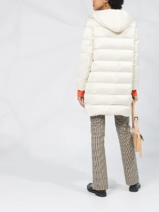 quilted hooded coat展示图