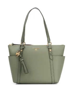michael kors laptop bag green
