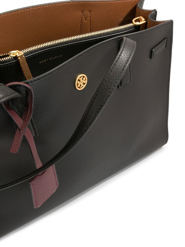 Tory Burch black open-top tote for women | 73623001 at 