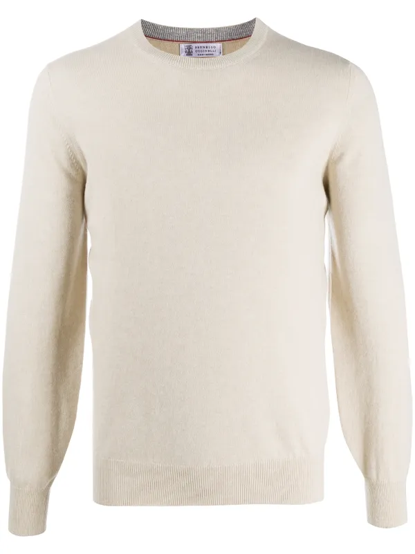 fitted cashmere jumper