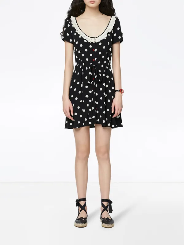 marc jacobs polka dot dress