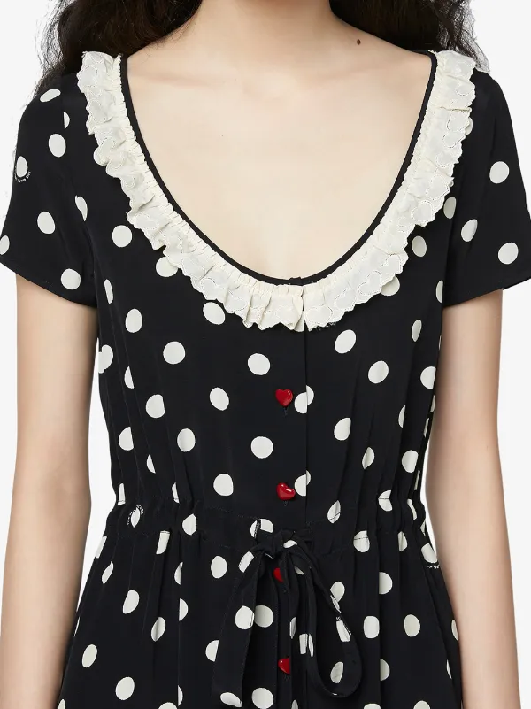 marc jacobs polka dot dress