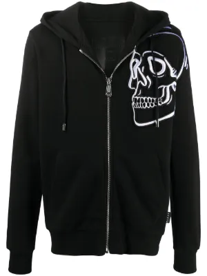 off white jesus skull hoodie